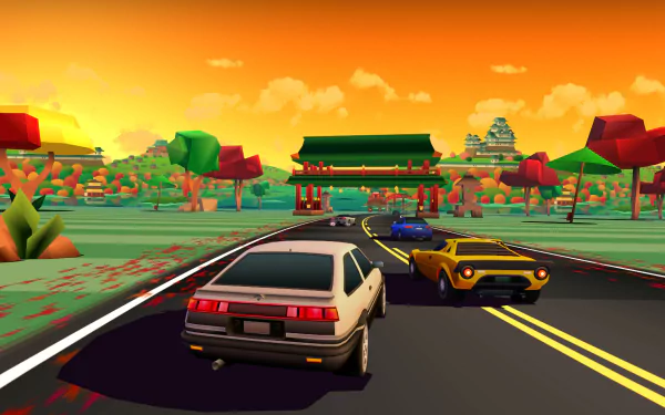 video game Horizon Chase Turbo HD Desktop Wallpaper | Background Image