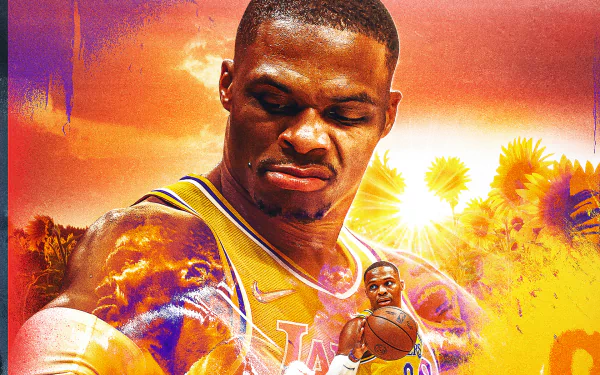 Russell Westbrook Sports HD Desktop Wallpaper | Background Image