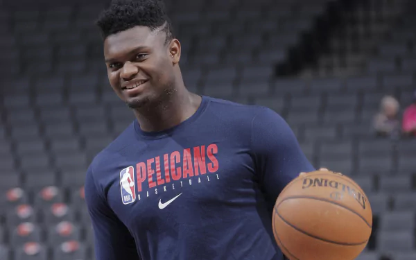 Zion Williamson Sports HD Desktop Wallpaper | Background Image