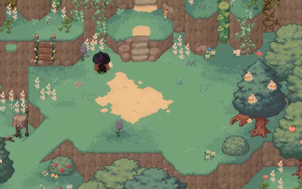 video game Little Witch in the Woods HD Desktop Wallpaper | Background Image