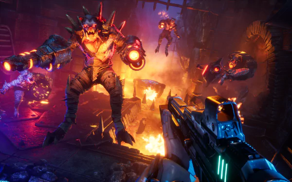 video game Warstride Challenges HD Desktop Wallpaper | Background Image