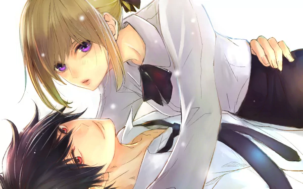 Fumi Nishioka Kyutaro Horikita Anime Queen's Quality HD Desktop Wallpaper | Background Image