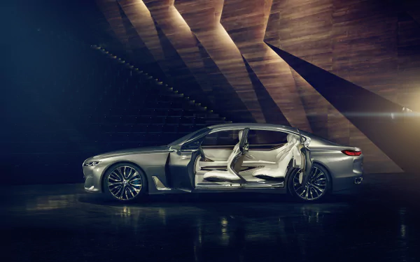 vehicle BMW Vision HD Desktop Wallpaper | Background Image