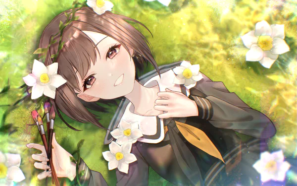 Ena Shinonome video game Project Sekai: Colorful Stage! feat. Hatsune Miku HD Desktop Wallpaper | Background Image