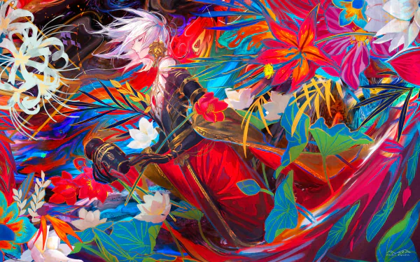 Lancer of Red (Fate/Apocrypha) Anime Fate/Apocrypha HD Desktop Wallpaper | Background Image