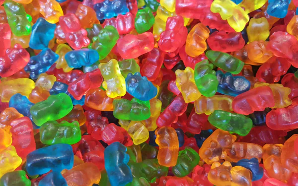 food gummy bear HD Desktop Wallpaper | Background Image