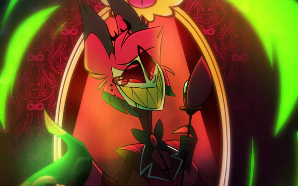 Alastor (Hazbin Hotel) TV Show Hazbin Hotel HD Desktop Wallpaper | Background Image