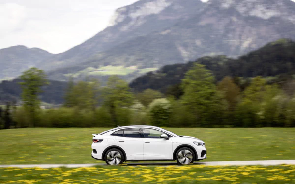 vehicle Volkswagen ID.5 HD Desktop Wallpaper | Background Image