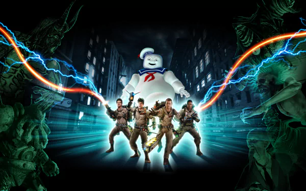 Stay Puft Marshmallow Man video game Ghostbusters: The Video Game HD Desktop Wallpaper | Background Image