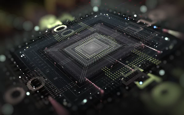  Artistic representation of a processor by Hypnoshot