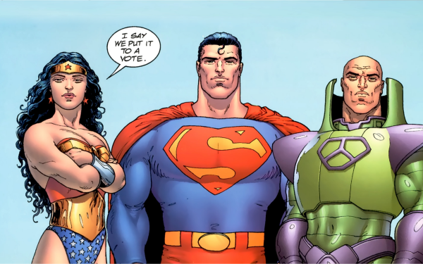 Comics Justice League Wonder Woman Superman Lex Luthor HD Wallpaper | Background Image