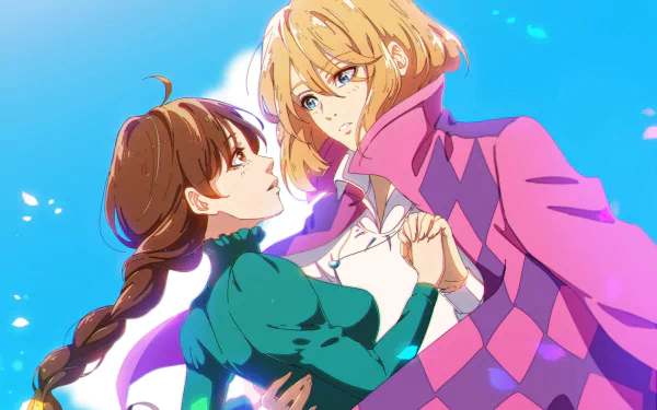 Sophie Hatter Howl Jenkins Pendragon Anime Howl's Moving Castle HD Desktop Wallpaper | Background Image