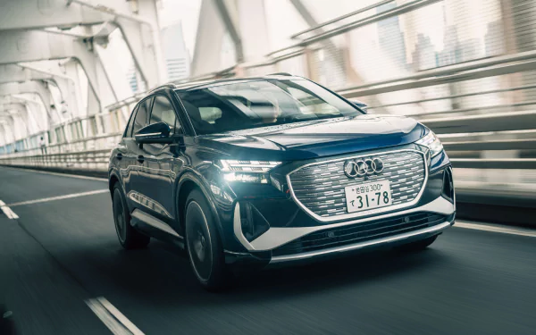 vehicle Audi Q4 e-tron HD Desktop Wallpaper | Background Image