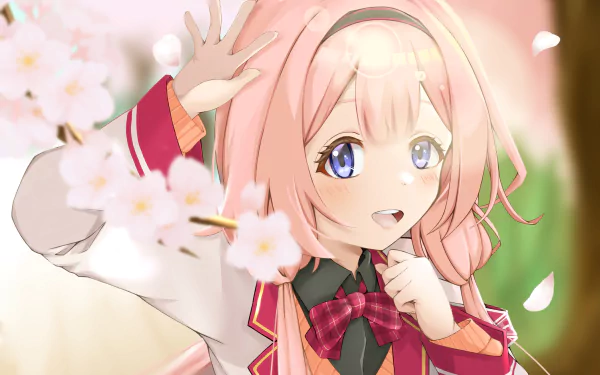 Suo Sango Anime Virtual Youtuber HD Desktop Wallpaper | Background Image