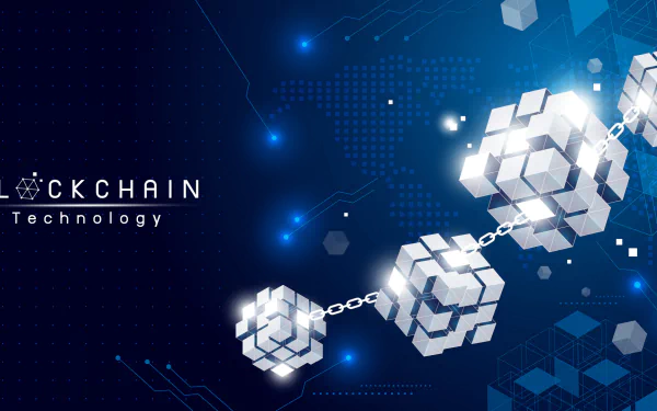 technology Blockchain HD Desktop Wallpaper | Background Image