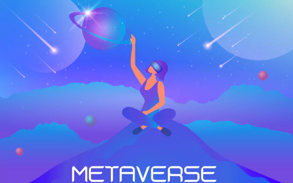 technology Metaverse HD Desktop Wallpaper | Background Image