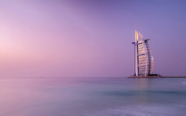 man made Burj Al Arab HD Desktop Wallpaper | Background Image