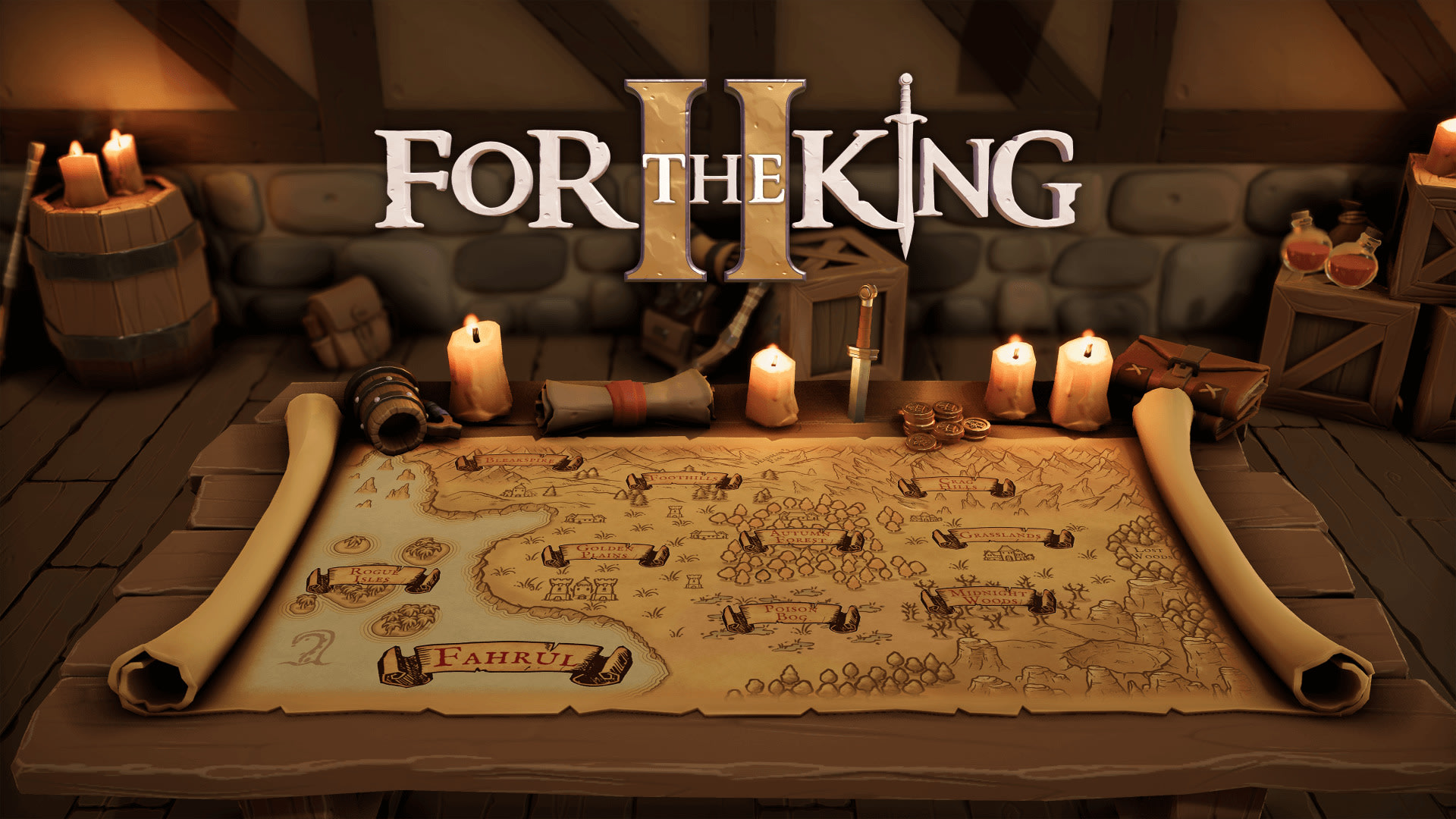 Download Video Game For The King II HD Wallpaper