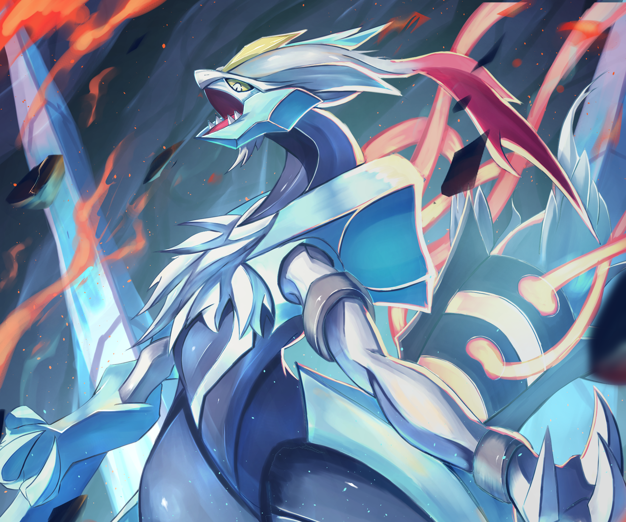 Witte Kyurem Tekening