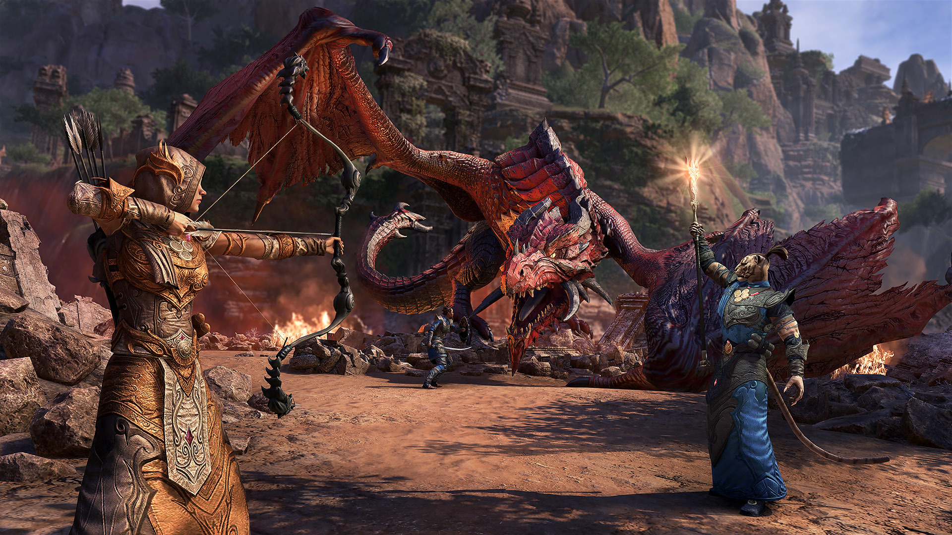 Download Video Game The Elder Scrolls Online HD Wallpaper