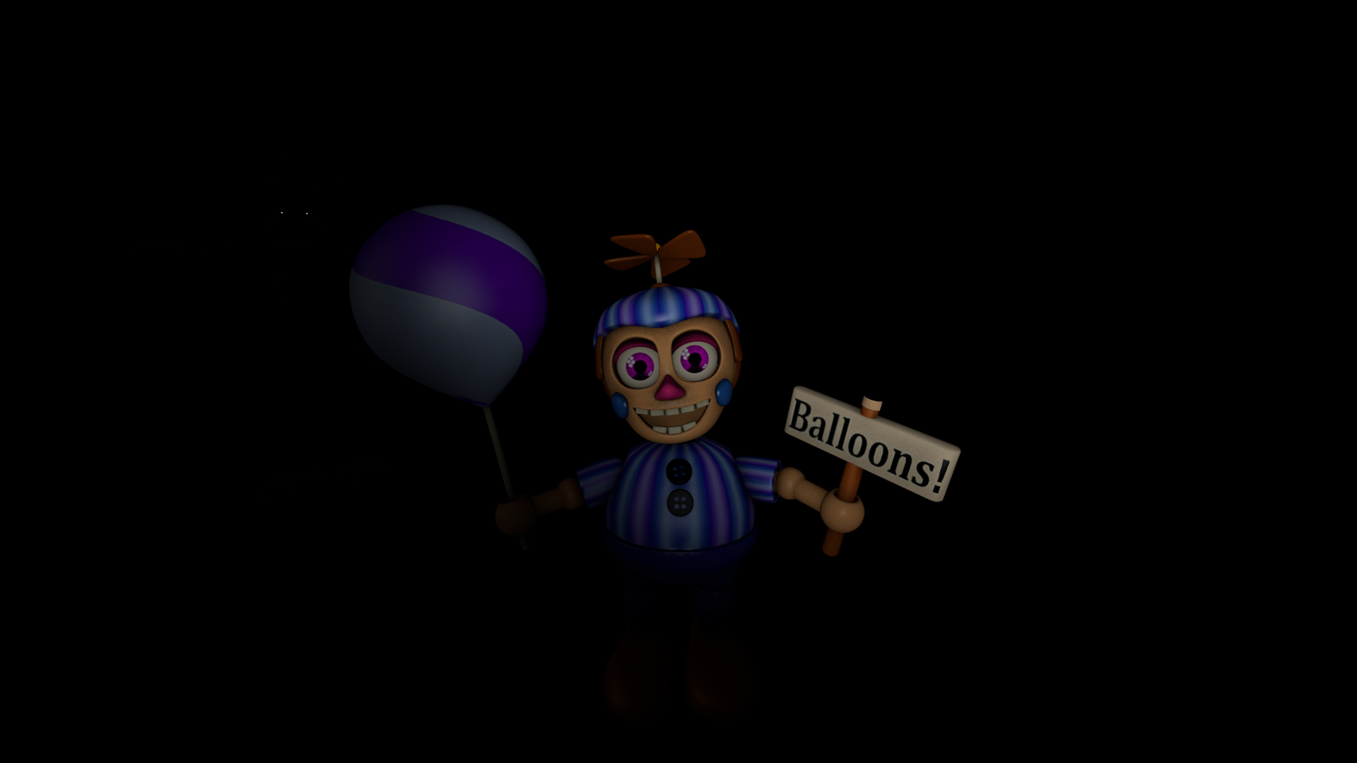 FIVE NIGHTS AT FREDDY'S 2 - BALLON BOY ;_; (NIGHT 2) 