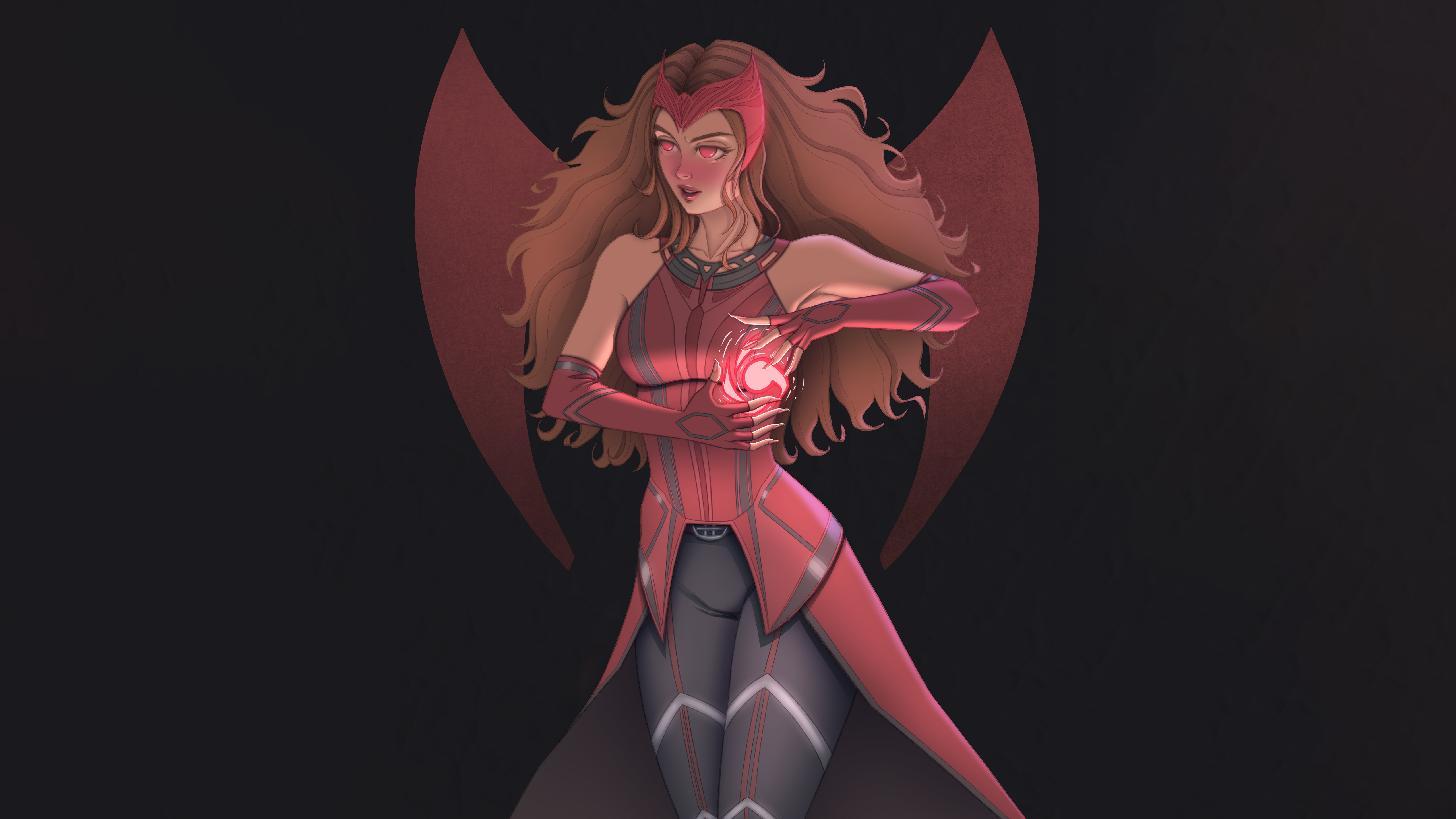 Scarlet witch Azure  Illustrations ART street