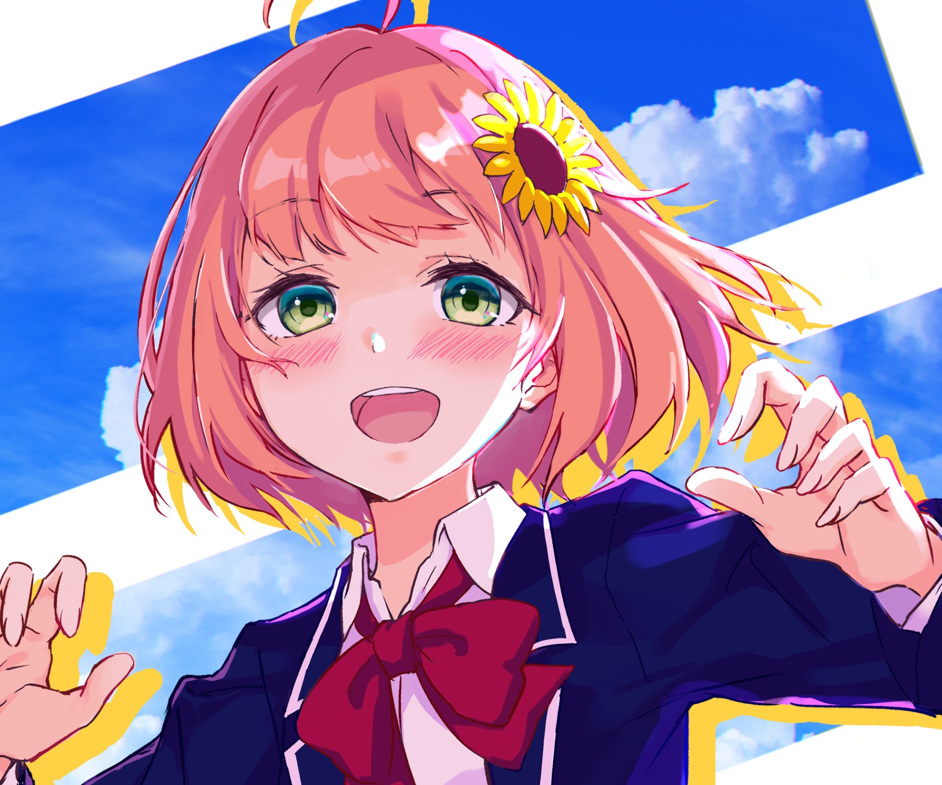 Download Nijisanji Honma Himawari Anime Virtual Youtuber HD Wallpaper