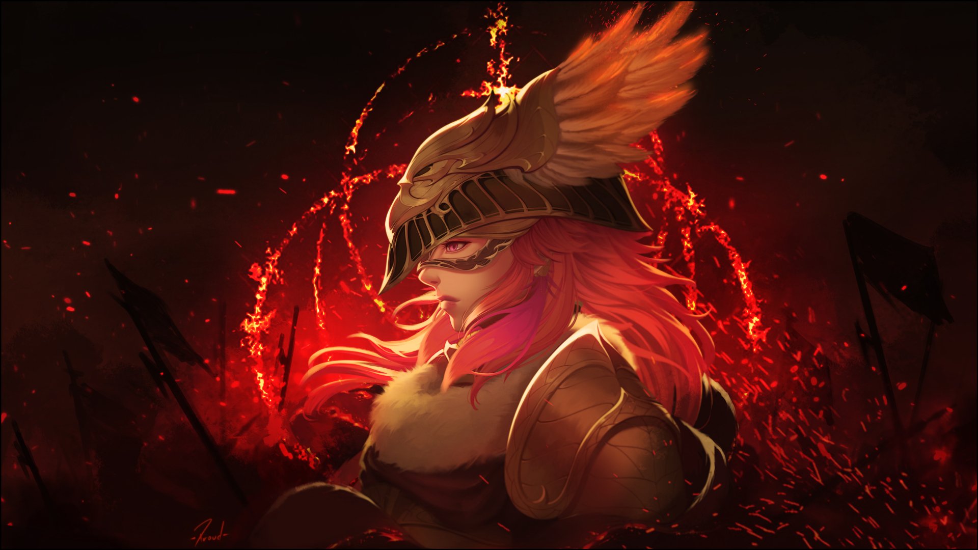 Download Hololive Takanashi Kiara Anime Virtual Youtuber 4k Ultra HD Wallpaper