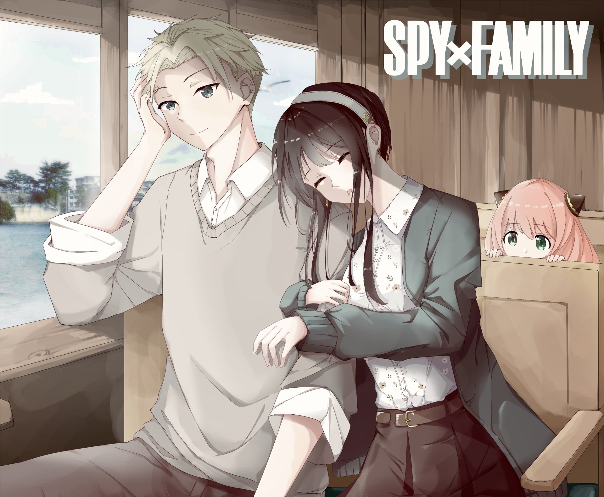 Обои spy x family