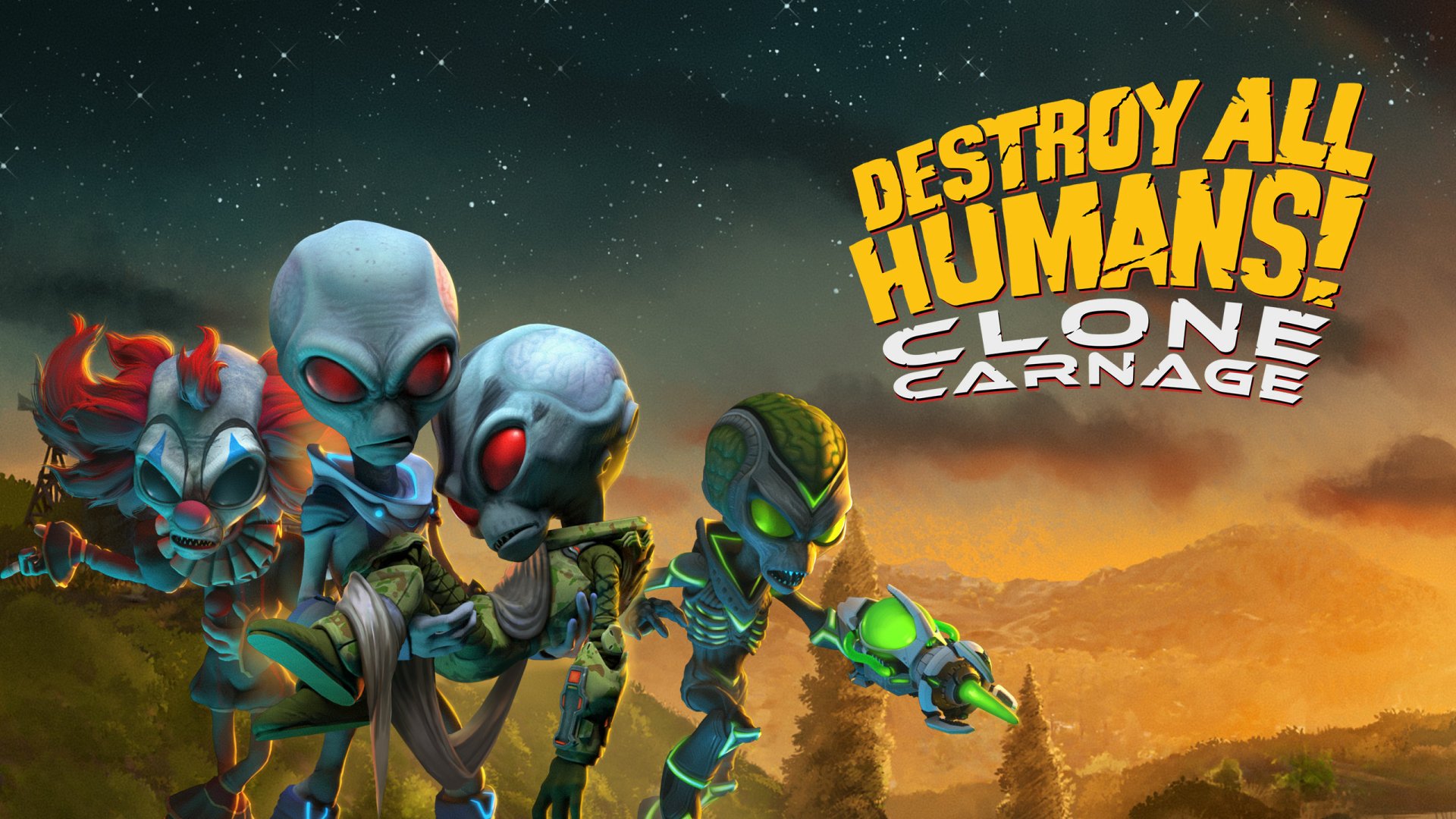 Download Video Game Destroy All Humans! Clone Carnage HD Wallpaper