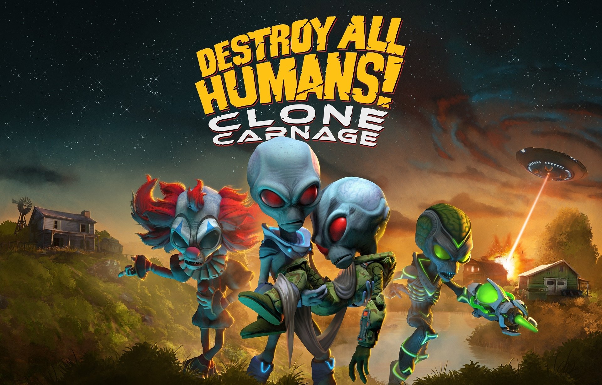 Download Video Game Destroy All Humans! Clone Carnage HD Wallpaper