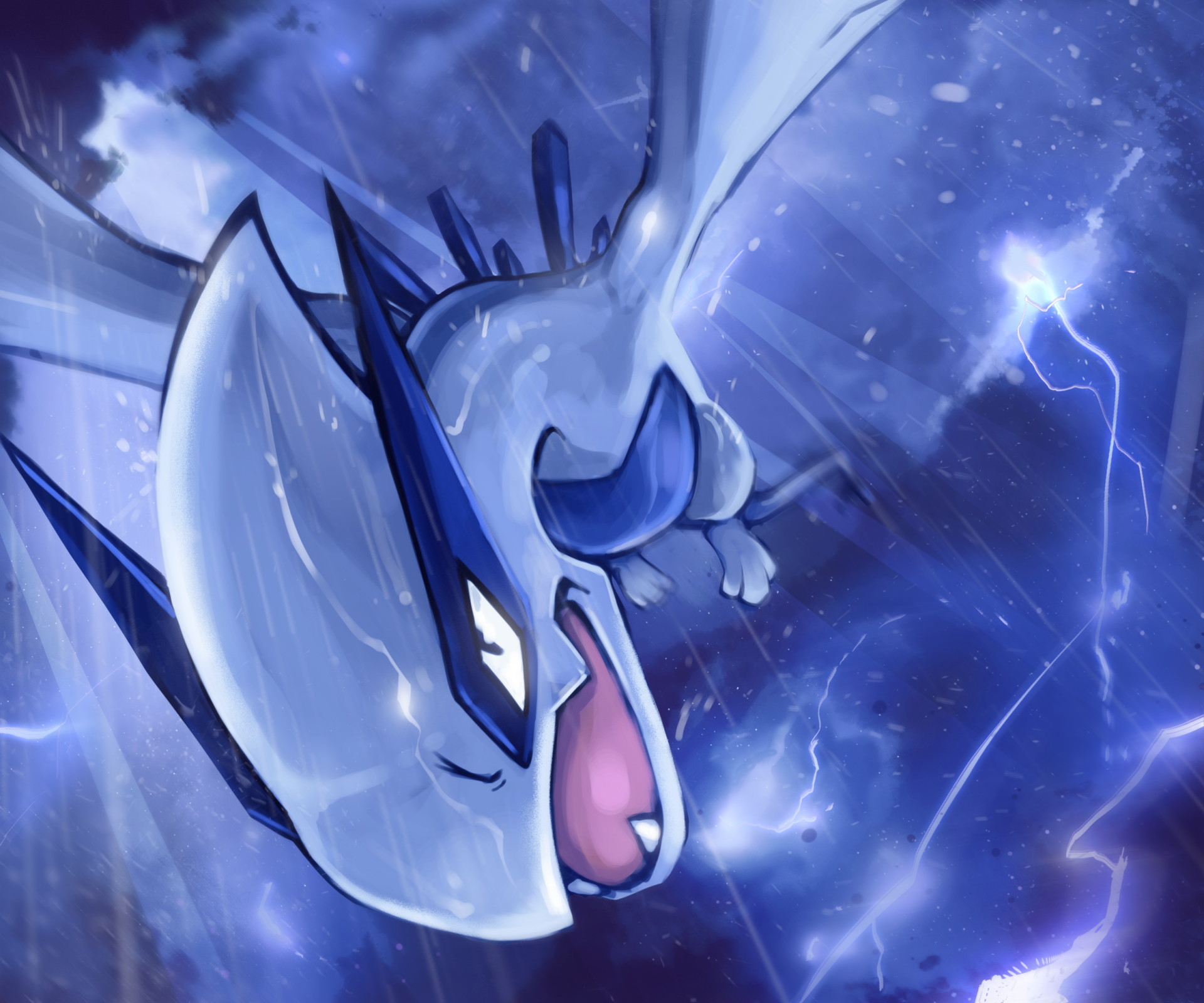 Download Lugia (Pokémon) Anime Pokemon HD Wallpaper