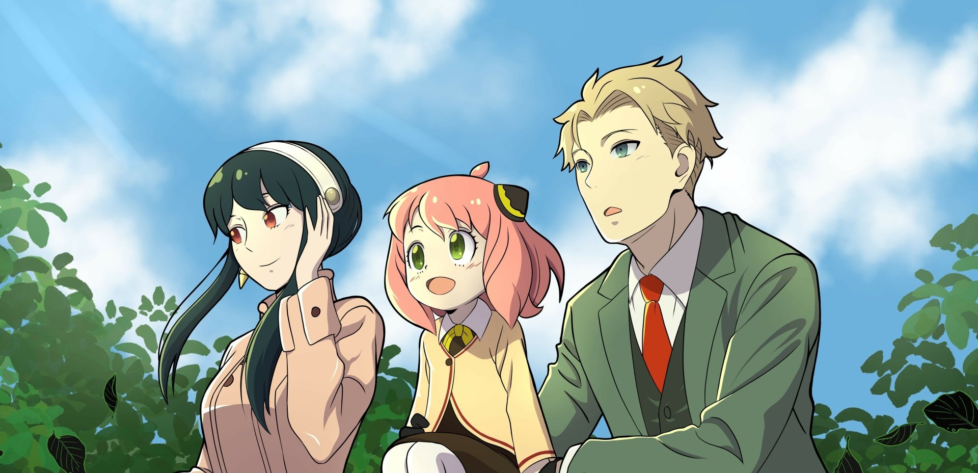 Download Yor Forger Loid Forger Anya Forger Anime Spy X Family 4k Ultra HD Wallpaper by Boredthings