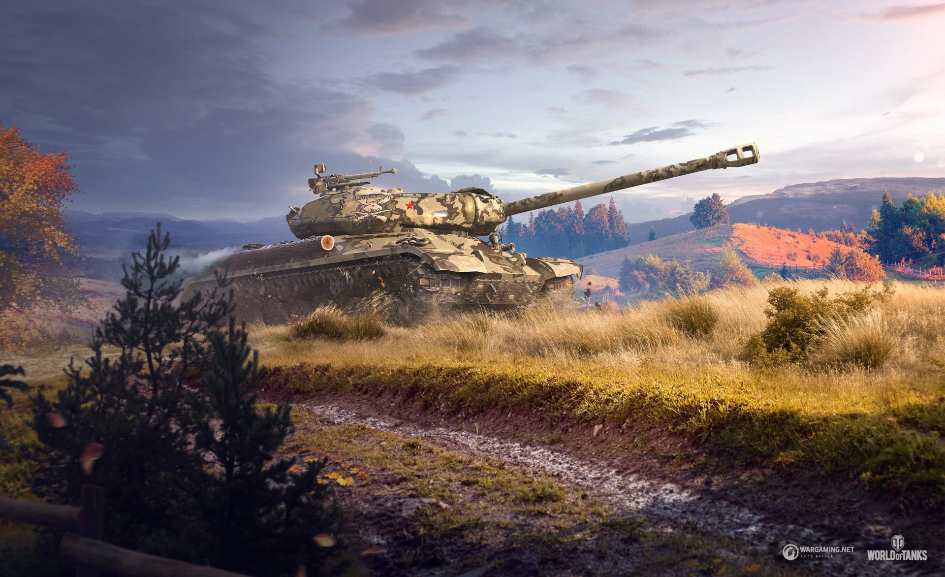 Download IS-4 Video Game World Of Tanks HD Wallpaper