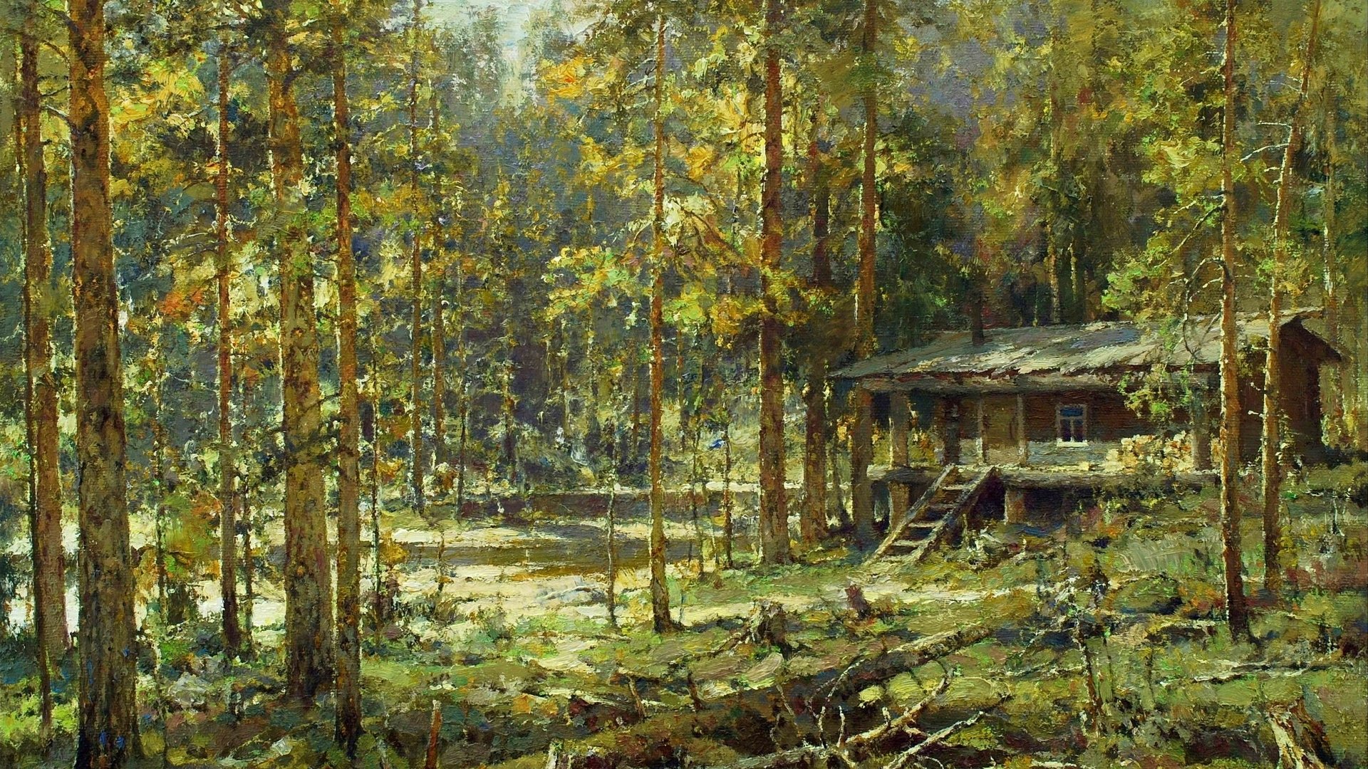 Download Artistic Painting HD Wallpaper by Yury Vasendin