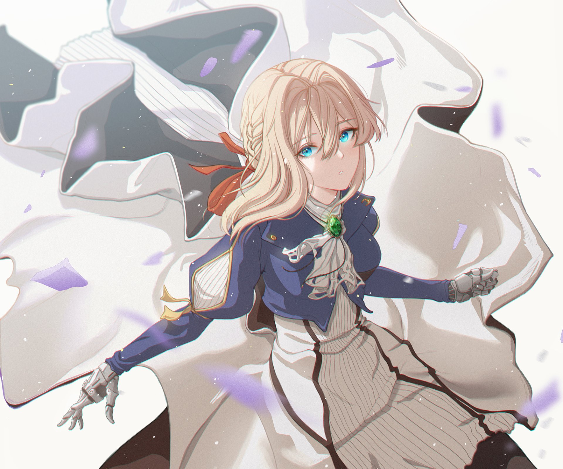 Download Violet Evergarden (Character) Anime Violet Evergarden HD Wallpaper