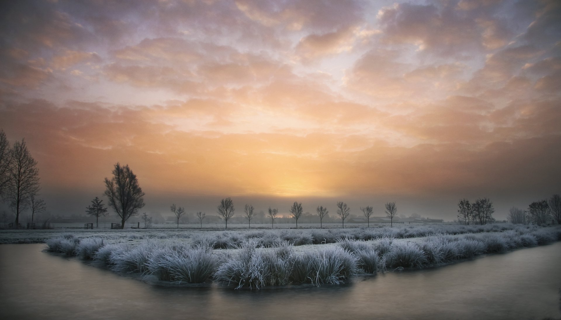 Download Nature Sunset HD Wallpaper