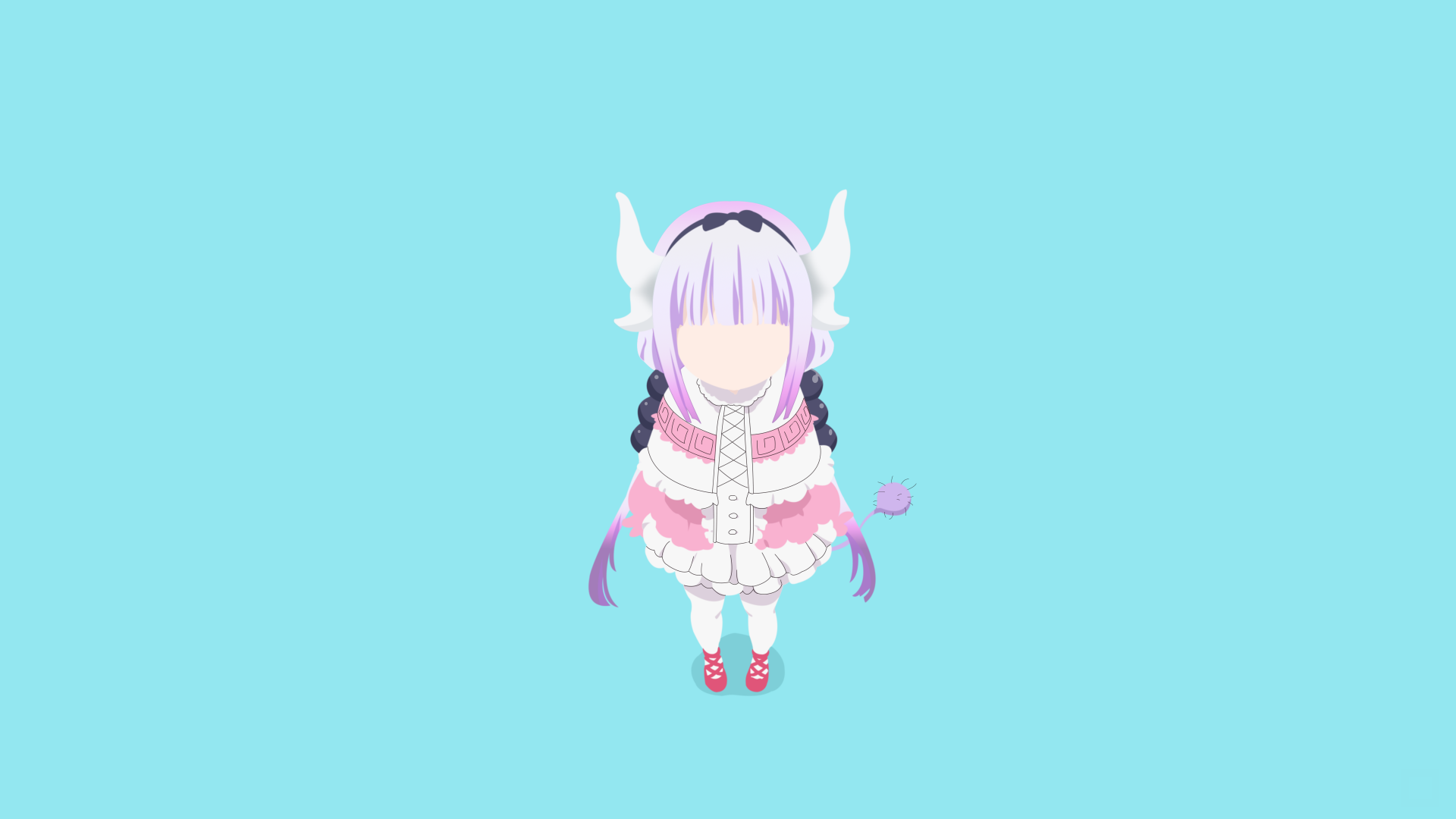 Download Kanna Kamui Anime Miss Kobayashi's Dragon Maid 4k Ultra HD Wallpaper by tekmac