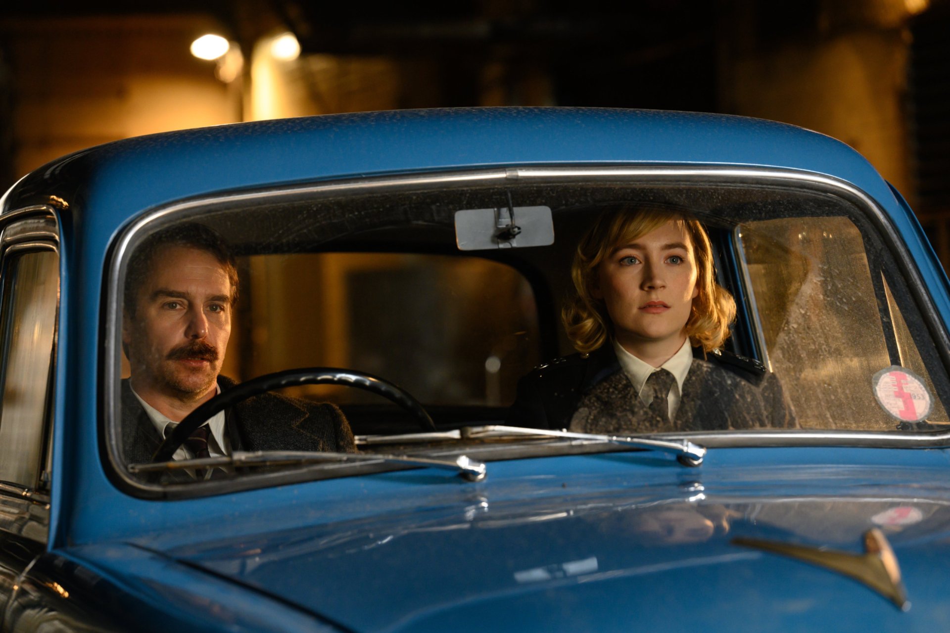 Download Saoirse Ronan Sam Rockwell Movie See How They Run HD Wallpaper
