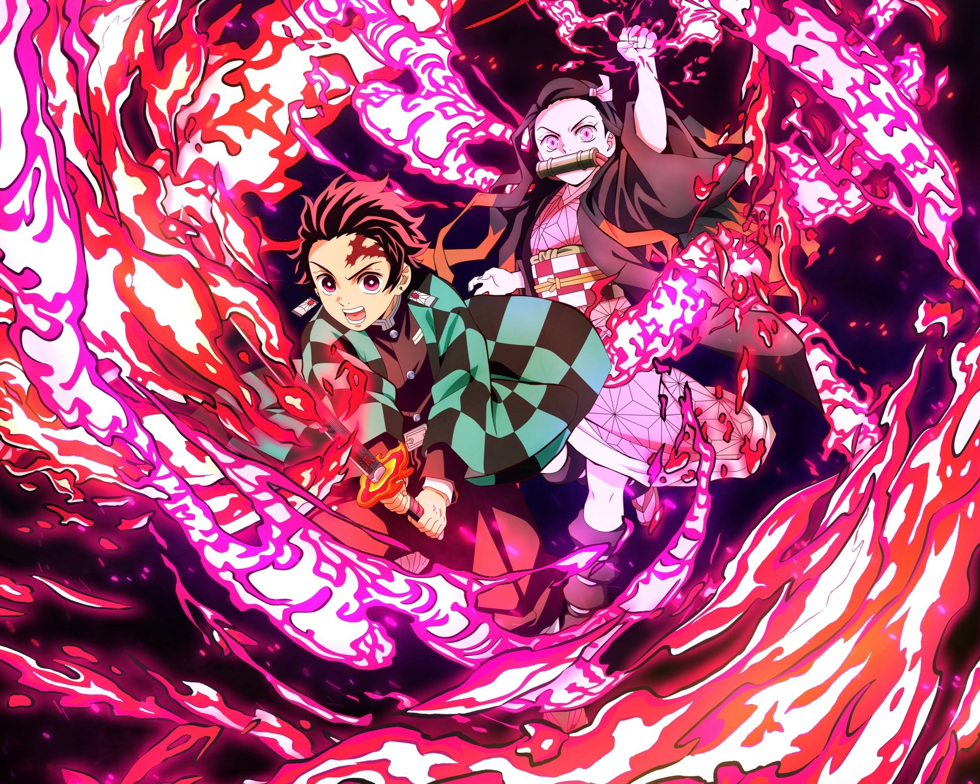 Download Nezuko Kamado Tanjiro Kamado Anime Demon Slayer: Kimetsu No