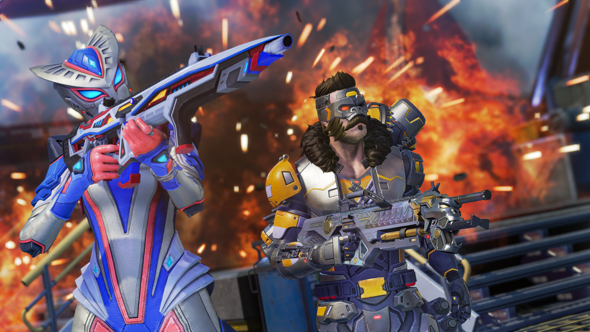 Download Fuse (Apex Legends) Loba (Apex Legends) Video Game Apex Legends 4k Ultra HD Wallpaper
