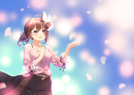 hololive Tokino Sora Anime Virtual Youtuber HD Desktop Wallpaper | Background Image