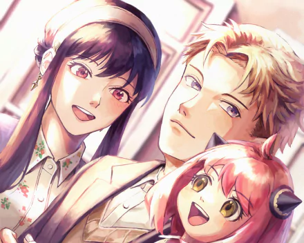 Yor Forger Loid Forger Anya Forger Anime Spy x Family HD Desktop Wallpaper | Background Image