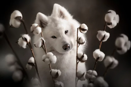Animal samoyed HD Desktop Wallpaper | Background Image
