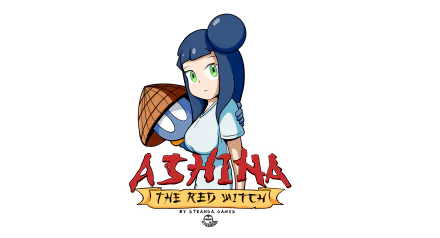 video game Ashina: The Red Witch HD Desktop Wallpaper | Background Image