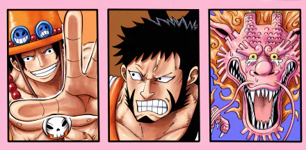 Kozuki Momonosuke Kin'emon (One Piece) Portgas D. Ace Anime One Piece HD Desktop Wallpaper | Background Image