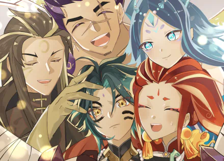 Xiao (Genshin Impact) Menogias Indarias Bosacius Bonanus video game Genshin Impact HD Desktop Wallpaper | Background Image