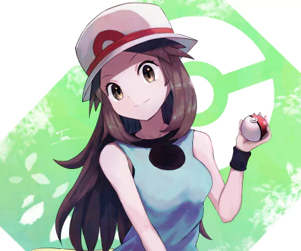 Leaf (Pokémon) video game Pokemon: Red and Blue HD Desktop Wallpaper | Background Image