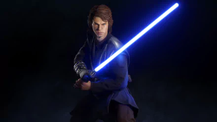 Anakin Skywalker video game Star Wars Battlefront II (2017) HD Desktop Wallpaper | Background Image