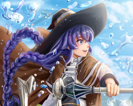 Roxy Migurdia Anime Mushoku Tensei: Jobless Reincarnation HD Desktop Wallpaper | Background Image